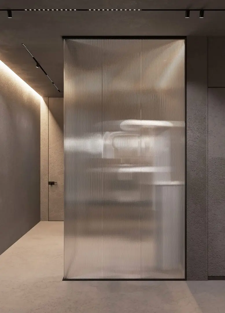 Aluminum sliding doors with thermal break